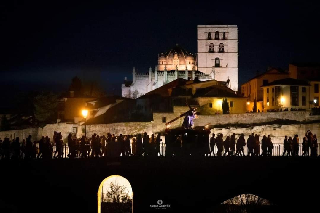 Apartament A Los Ojos Del Rio Duero Zamora Zewnętrze zdjęcie